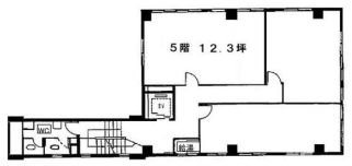 矢板ビル1 間取り図