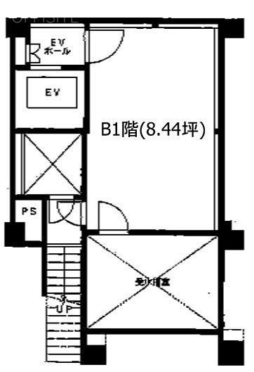 三津広ビルB1F 間取り図