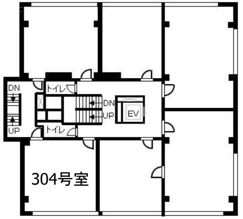 新代々木ビル304 間取り図