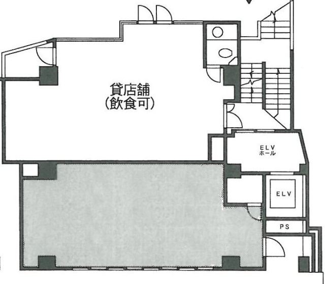 泰美ビル2F 間取り図