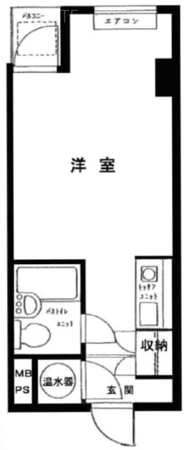 東新橋ビル4F 間取り図