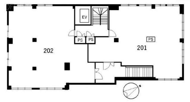 (仮)神原ビル201 間取り図