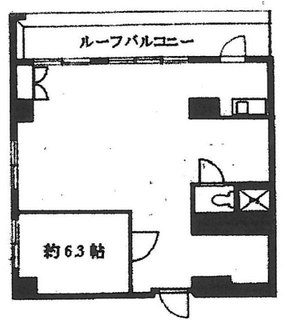 ハイシティ代々木3F 間取り図