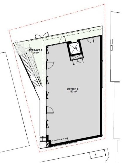 (仮)IBIS千駄ヶ谷2F 間取り図