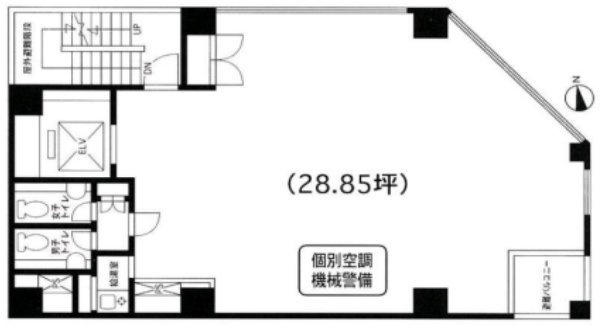 I&Kビル6F 間取り図