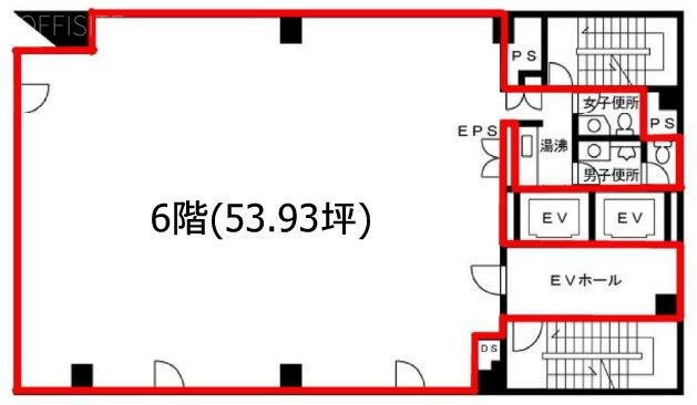 外神田Sビル6F 間取り図