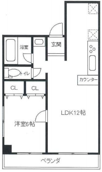 エクセレント白金台201 間取り図
