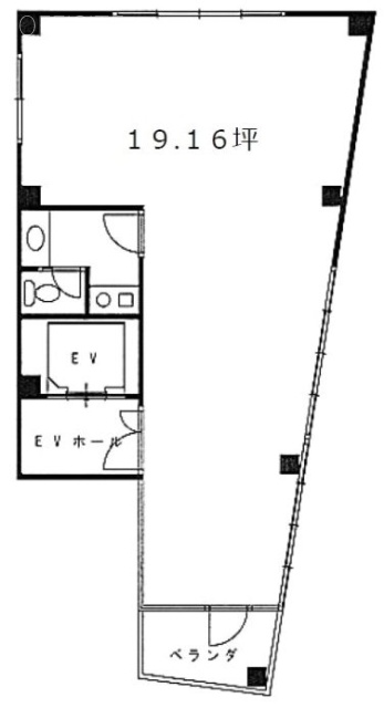 恵比寿ツインズ402 間取り図