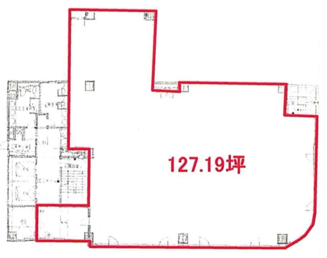 ユニゾ北上野二丁目ビル8F 間取り図