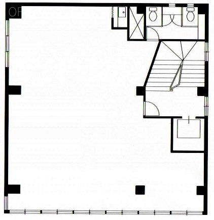 滝田(瀧田)ビル4F 間取り図