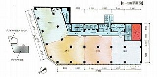 Daiwa銀座ビル5F 間取り図