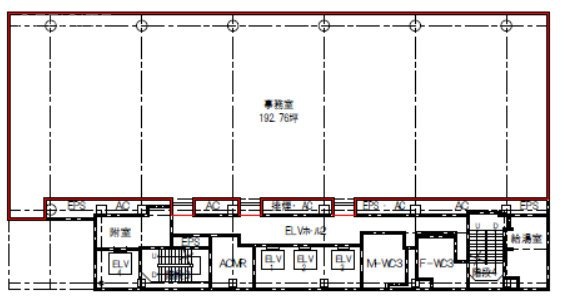 大宮サウスゲート9F 間取り図