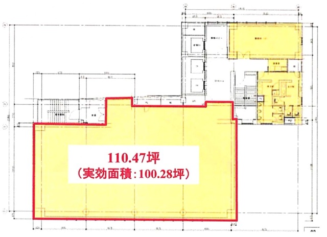 ヒューリック銀座3丁目ビル3F 間取り図