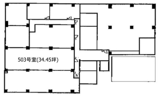 新横浜第1竹生ビル503 間取り図