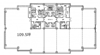 ニチレイ明石町ビル902 間取り図