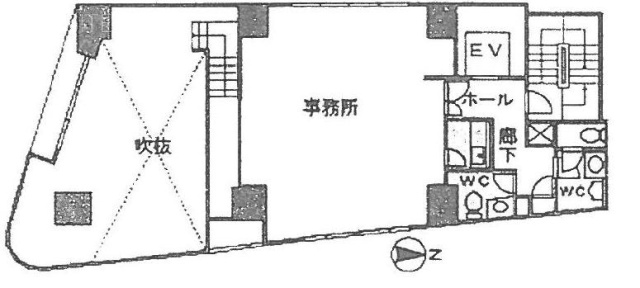 千代田NSOビル2F 間取り図