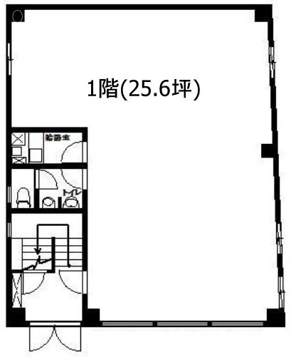 マック阿佐谷ビル1F 間取り図