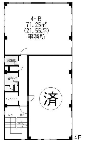 新光森野ビルB 間取り図