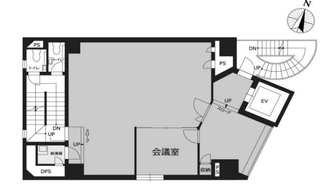 VORT神田Ⅱ2F 間取り図