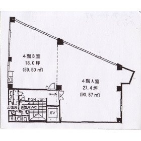 第一古川ビルb 間取り図