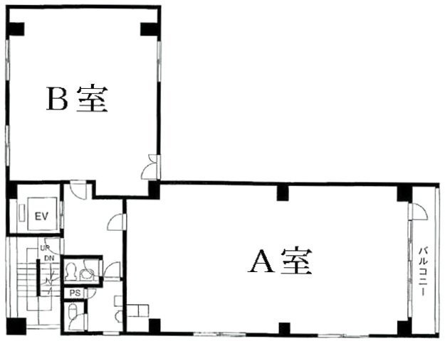 パインセントラルビルA 間取り図