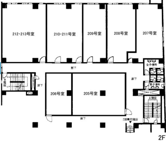 コントワール新宿209 間取り図