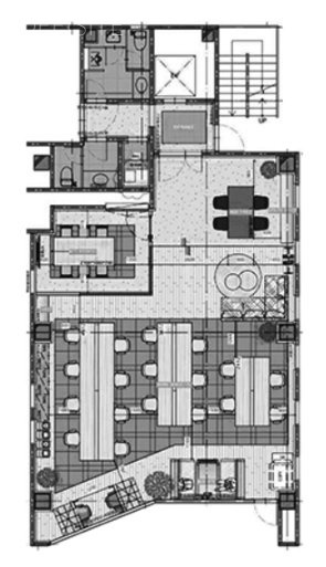 AD神田東口ビル2F 間取り図