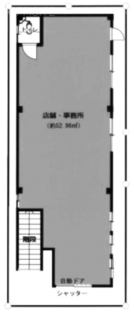 桂林ビル1F 間取り図