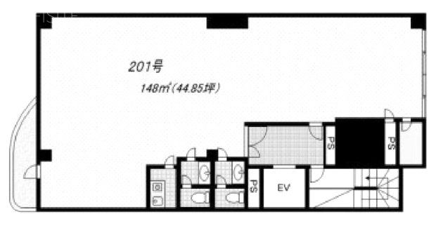 ニュー末広ビル201 間取り図