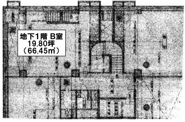 銀座8丁目10番ビルB 間取り図