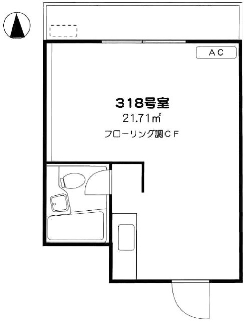 プリメーラ道玄坂318 間取り図