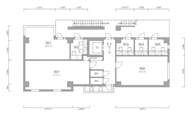 12 KANDA906 間取り図