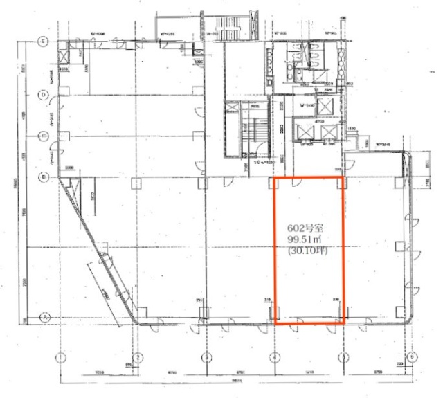 第12関口ビル602 間取り図