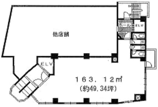 タカノビル5F 間取り図