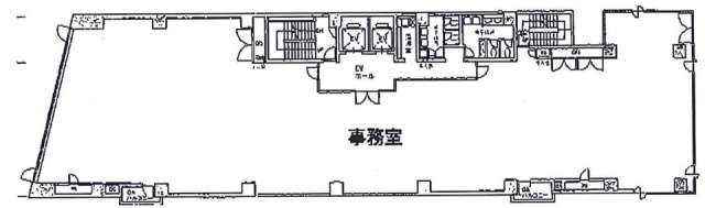 イトーピア岩本町二丁目ビル3F 間取り図