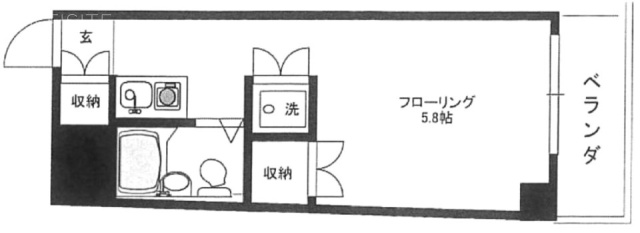 ティアラホームビル101 間取り図