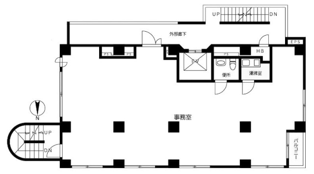 GM神楽坂2F 間取り図