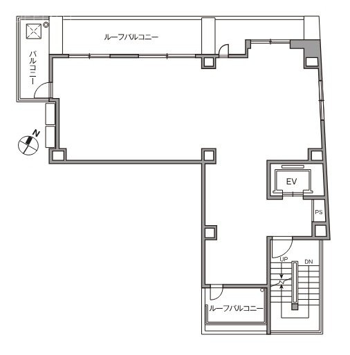 ギンザ105ビル8F 間取り図