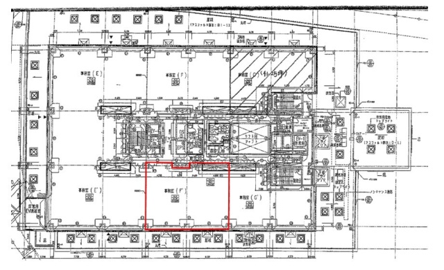 千住ミルディスⅡ番館5F 間取り図