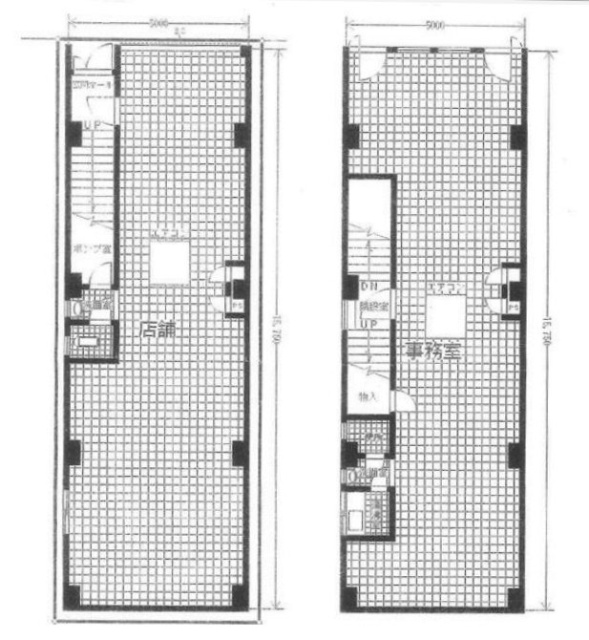 東神田百善ビル1F～2F 間取り図