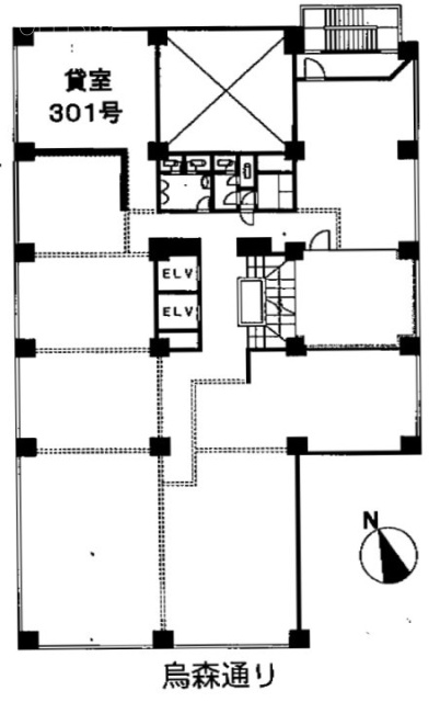 弁護士ビル301 間取り図