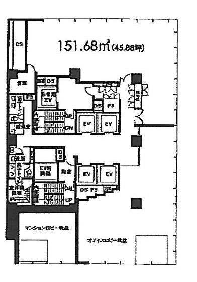 品川東急ビル2F 間取り図