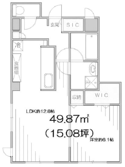 BIT西新宿ビル201 間取り図