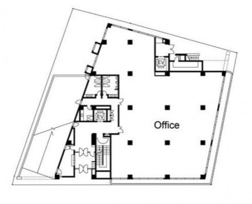 TSKビル1F 間取り図