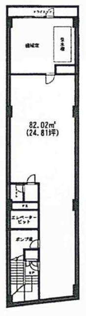 一番ビルB1F 間取り図