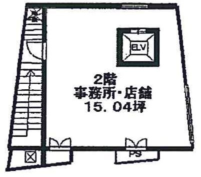 カドル麻布十番ビル2F 間取り図