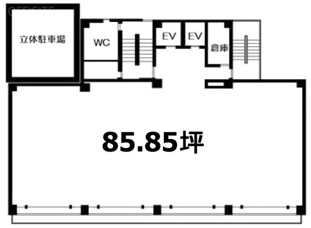 DAITO(第35下川)ビル201 間取り図