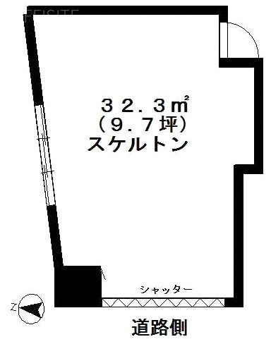 プレビル1F 間取り図