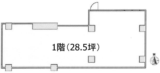 ハイシティ高田馬場102 間取り図