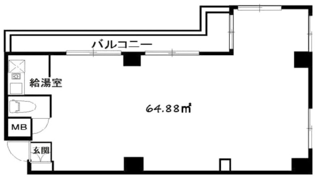 プレミエーレ代々木上原ビル309 間取り図